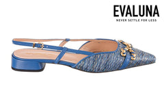 Eva Azure Blue - Crispins Shoes