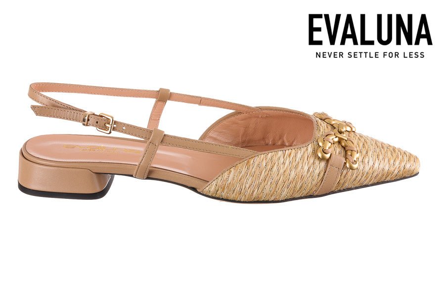 Eva Azure Nude - Crispins Shoes