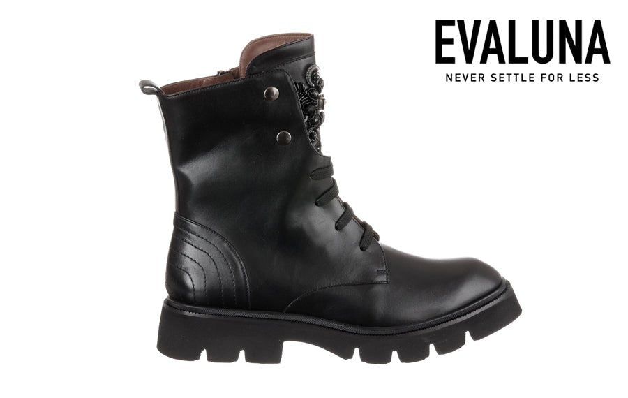 Eva Crown Black - Crispins Shoes