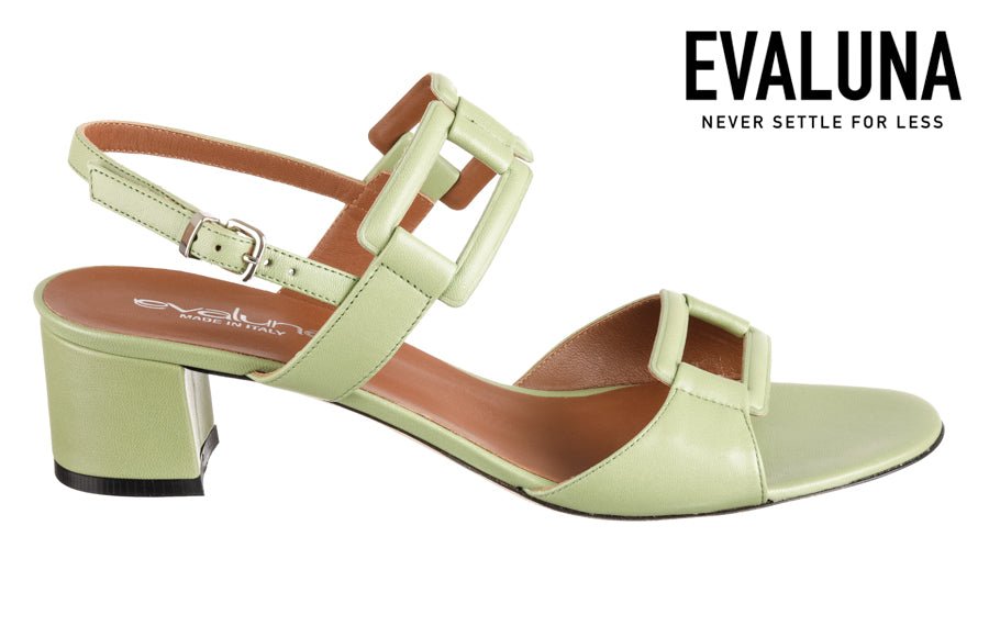 Eva Cube Green - Crispins Shoes