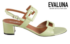 Eva Cube Green - Crispins Shoes