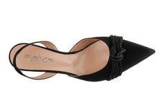 Eva Satin Black - Crispins Shoes