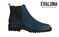 Eva Studs Teal - Crispins Shoes