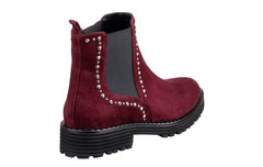 EVA STUDS VINE ANKLE BOOTS - Crispins Shoes