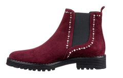 EVA STUDS VINE ANKLE BOOTS - Crispins Shoes