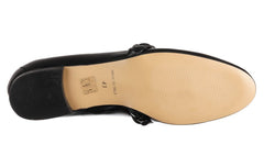 Eva Topknot Black - Crispins Shoes