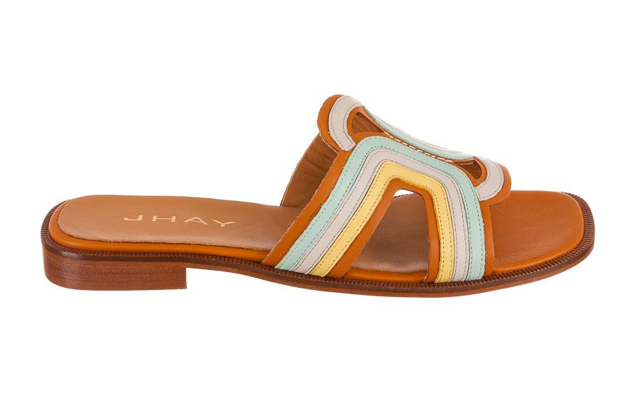 Hay Playa Multi Yellow - Crispins Shoes
