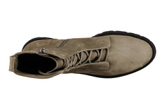 KEN GARDENS GREEN ANKLE BOOTS - Crispins Shoes