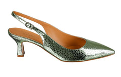 Mdf Brooch Green - Crispins Shoes