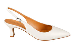 Mdf Brooch White - Crispins Shoes