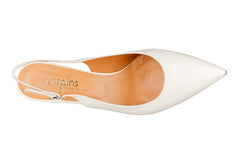 Mdf Brooch White - Crispins Shoes