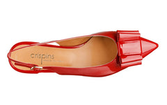 Mdf Lowbow Red - Crispins Shoes