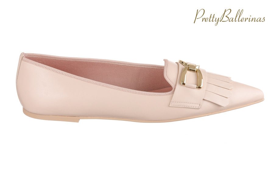 PB ELTON NUDE BALLERINAS - Crispins Shoes