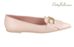 PB ELTON NUDE BALLERINAS - Crispins Shoes