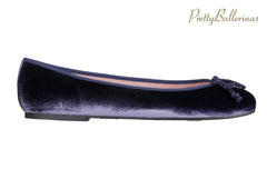 Pb Velveteen Blue - Crispins Shoes