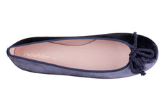 Pb Velveteen Blue - Crispins Shoes