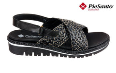 Pie Rafia Black - Crispins Shoes