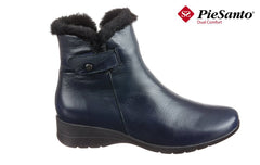 PIE WARMWINTER NAVY ANKLE - Crispins Shoes