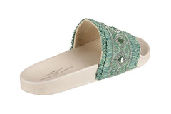 P&J Soft Fringe Green - Crispins Shoes