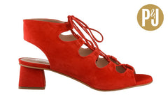 P&J Strapup Red - Crispins Shoes