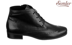 SEM TEACHER BLACK ANKLE BOOTS