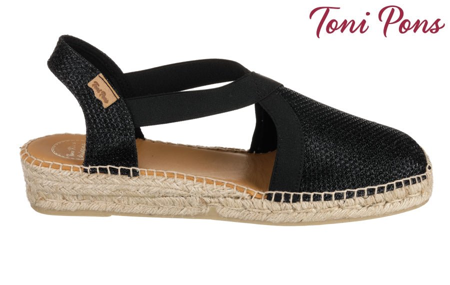 Tp Verona Black Mettalic - Crispins Shoes