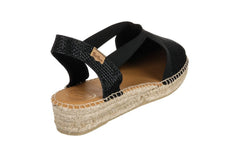 Tp Verona Black Mettalic - Crispins Shoes