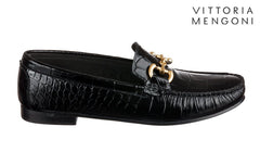Vm Croco Black - Crispins Shoes