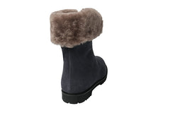AM CADILLAC NAVY ANKLE BOOTS - Crispins Shoes