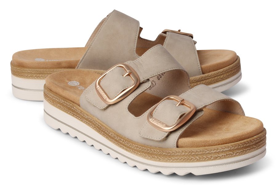 REM DOUBLESTRAP BEIGE - Crispins Shoes