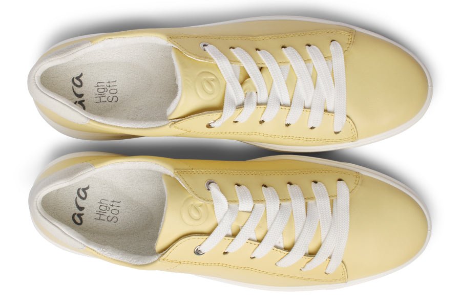 ARA PASTEL YELLOW - Crispins Shoes