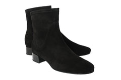 BR SOFTER BLACK ANKLE BOOTS