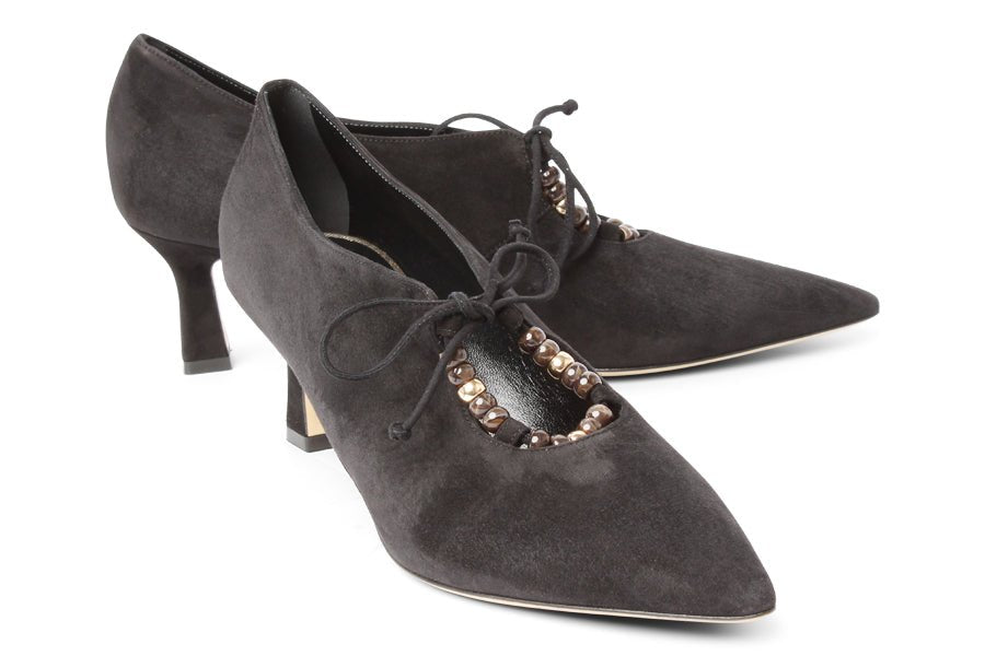 ELA FEATURE BLACK - Crispins Shoes