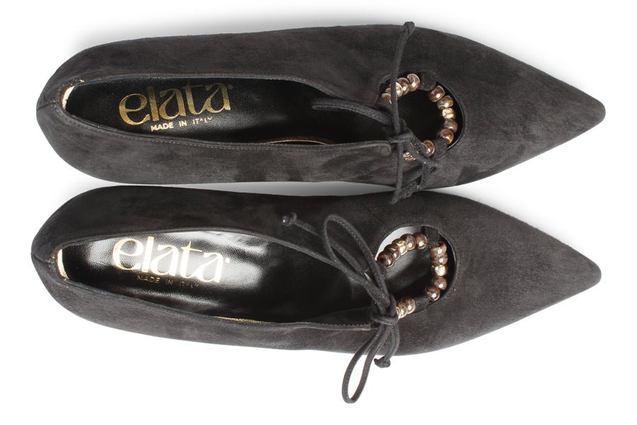 ELA FEATURE BLACK - Crispins Shoes