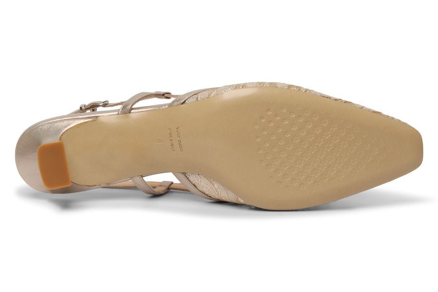 ELA LACEY GOLD - Crispins Shoes