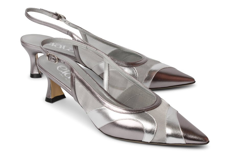 ELA TURANDOT SILVER - Crispins Shoes