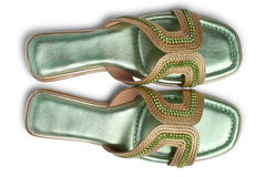 ESM CHARMING GREEN - Crispins Shoes