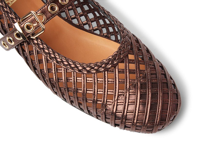EVA BRUNETTE BRONZE - Crispins Shoes