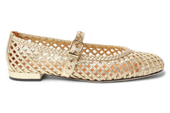 EVA BRUNETTE GOLD - Crispins Shoes