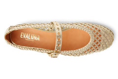 EVA BRUNETTE GOLD - Crispins Shoes