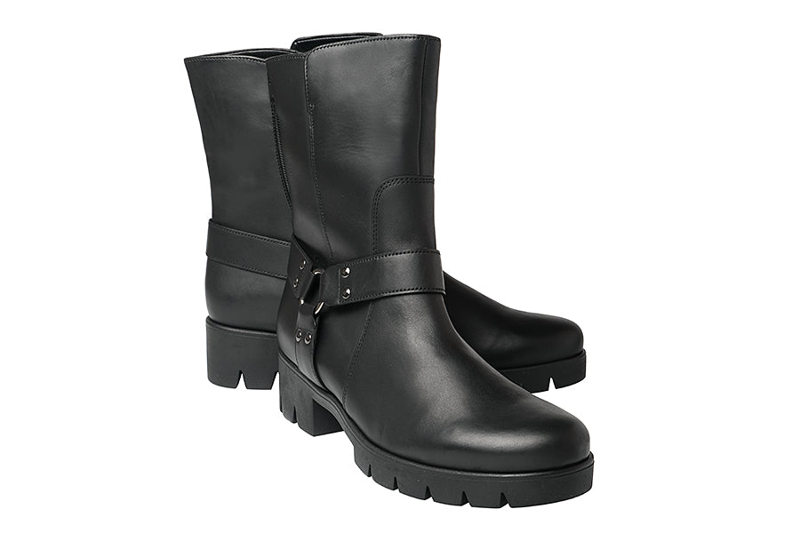GAB MANTEL BLACK ANKLE BOOTS - Crispins Shoes
