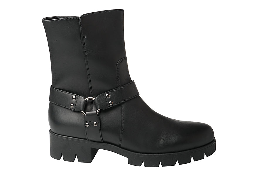 GAB MANTEL BLACK ANKLE BOOTS - Crispins Shoes