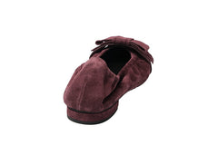 KEN FINN BURGUNDY BALLERINAS - Crispins Shoes