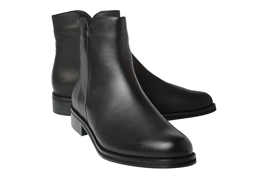 PIE FERMINA BLACK ANKLE BOOTS - Crispins Shoes
