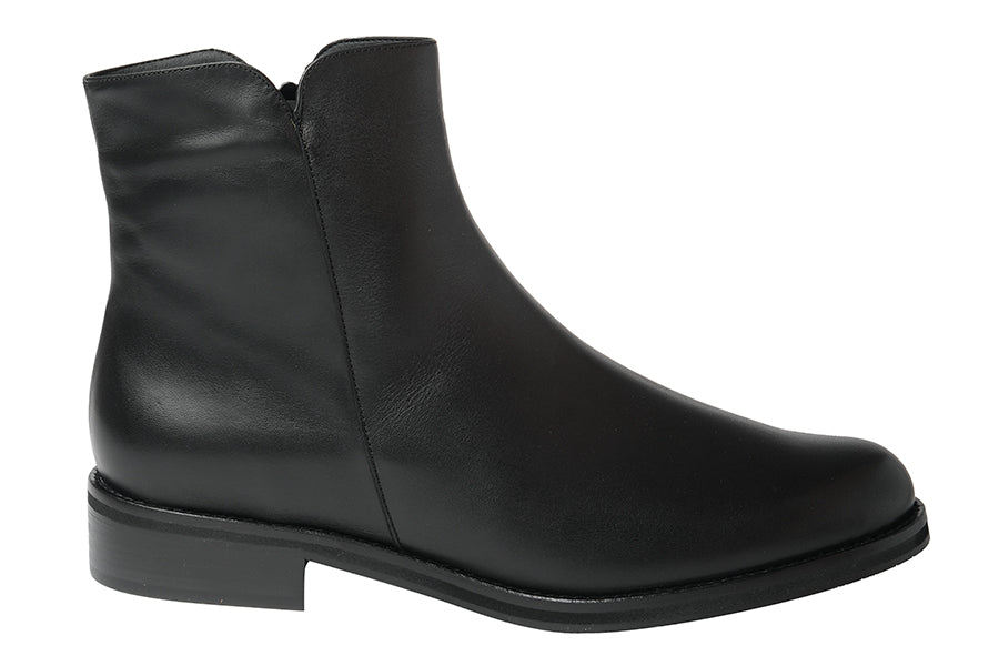 PIE FERMINA BLACK ANKLE BOOTS - Crispins Shoes