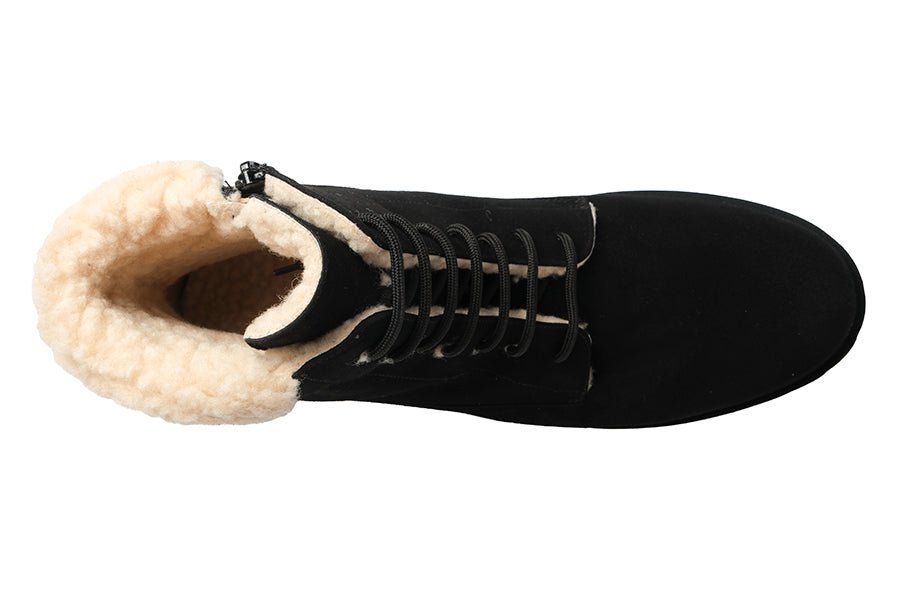 PIE PIPER BLACK ANKLE BOOTS - Crispins Shoes