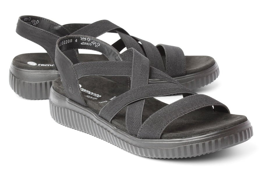 REM STRETCHY BLACK - Crispins Shoes