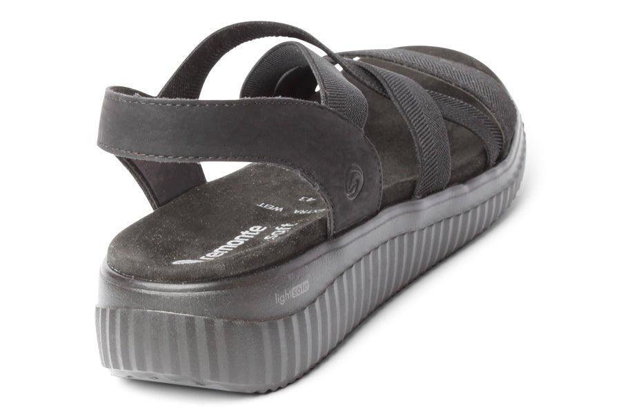 REM STRETCHY BLACK - Crispins Shoes