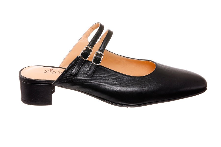 Via Marzia Black - Crispins Shoes